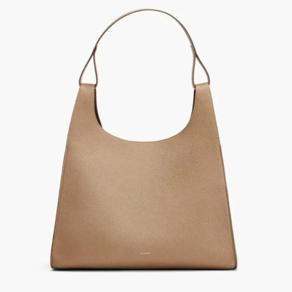 NWT Cuyana Oversized Double Loop Bag in Cappucino - Picture 14 of 17